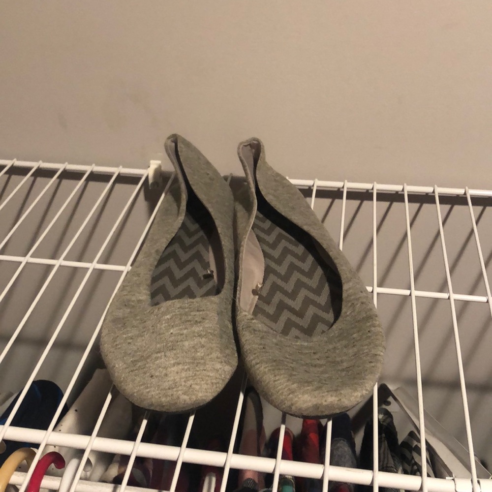 Grey flats
